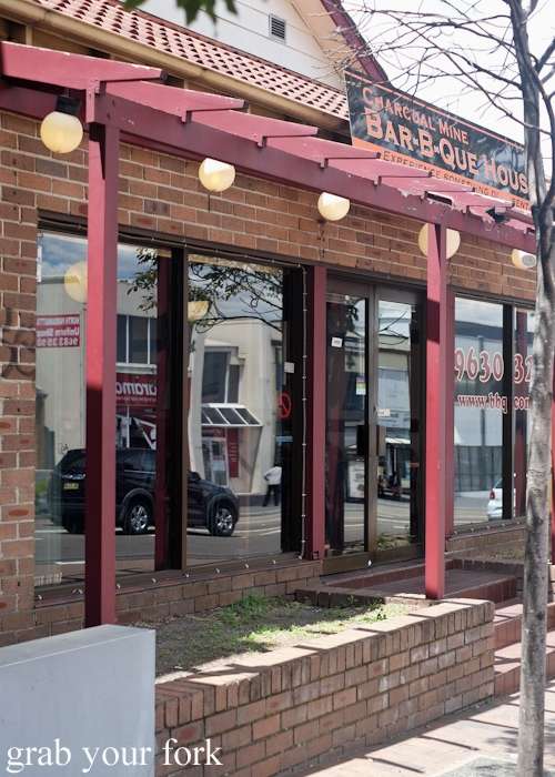 charcoal mine bbq house
