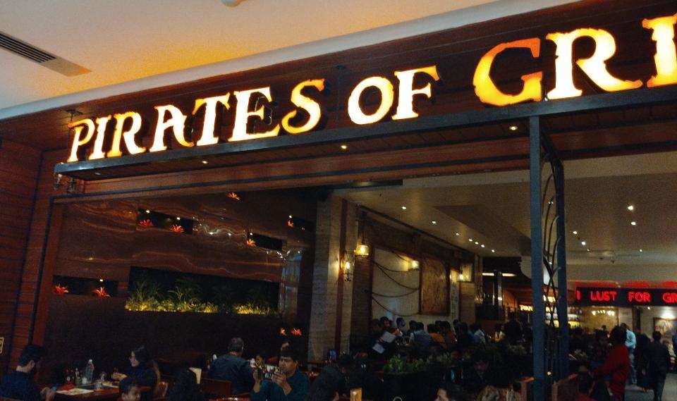 Pirates of outlet grill discount