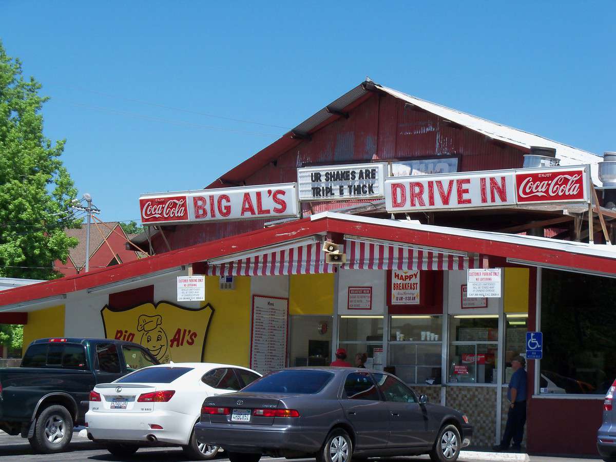 Big Al's Drive In Menu, Menu for Big Al's Drive In, Chico, Chico