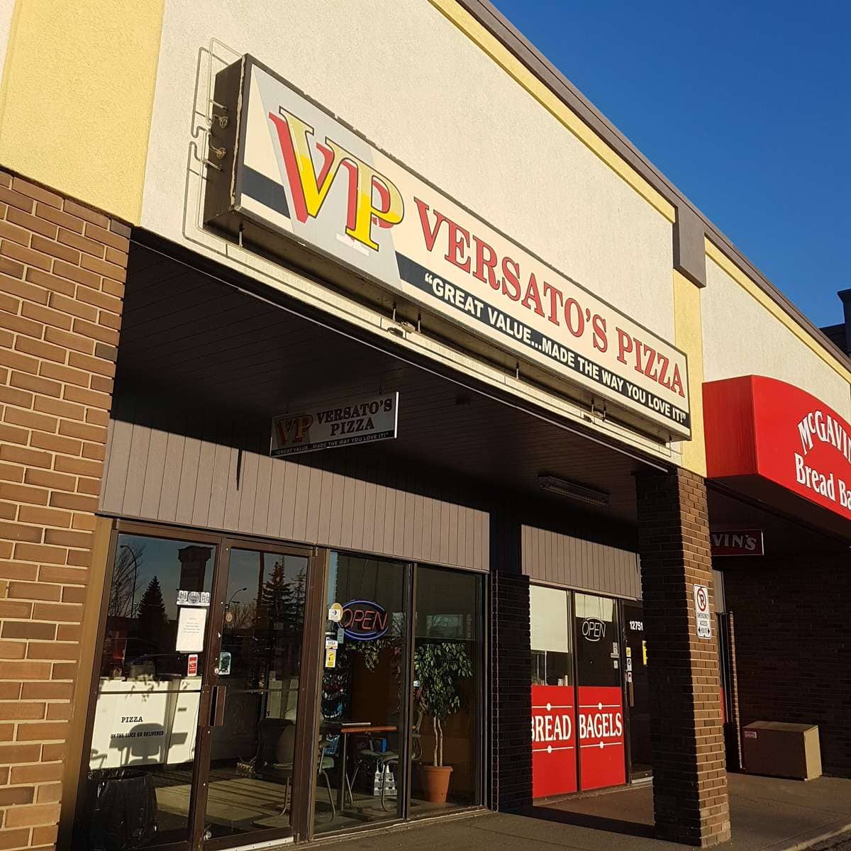 Versatos Menu, Menu for Versatos, Northeast Edmonton, Edmonton