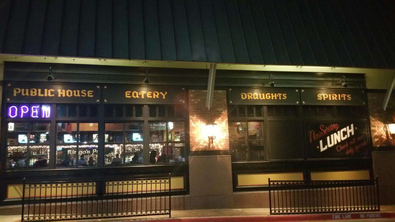 Ringo's Pub Menu, Menu for Ringo's Pub, West Plano, Plano