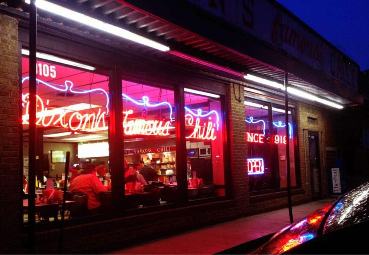 Dixon's Chili Parlor Menu, Menu for Dixon's Chili Parlor, Independence