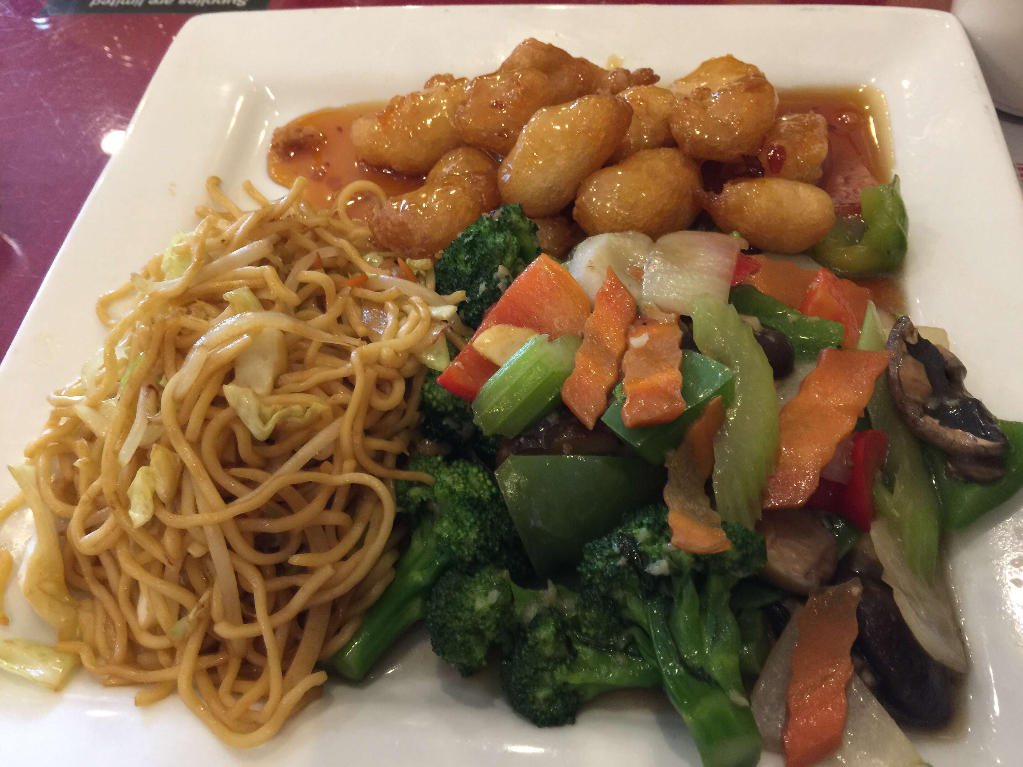 Menu of Lucky Chopsticks, Anacortes, Bellingham