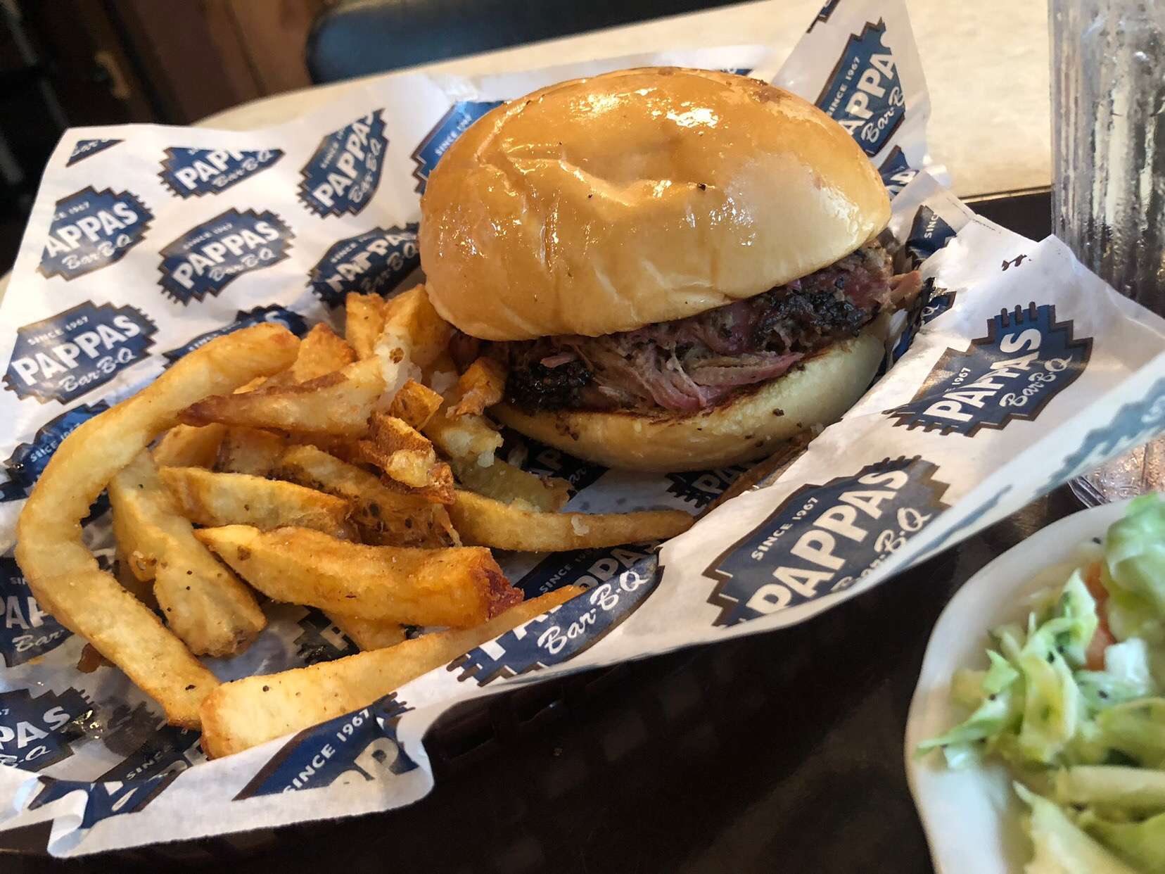 Menu of Pappas BarBQ, Braeswood Place, Houston