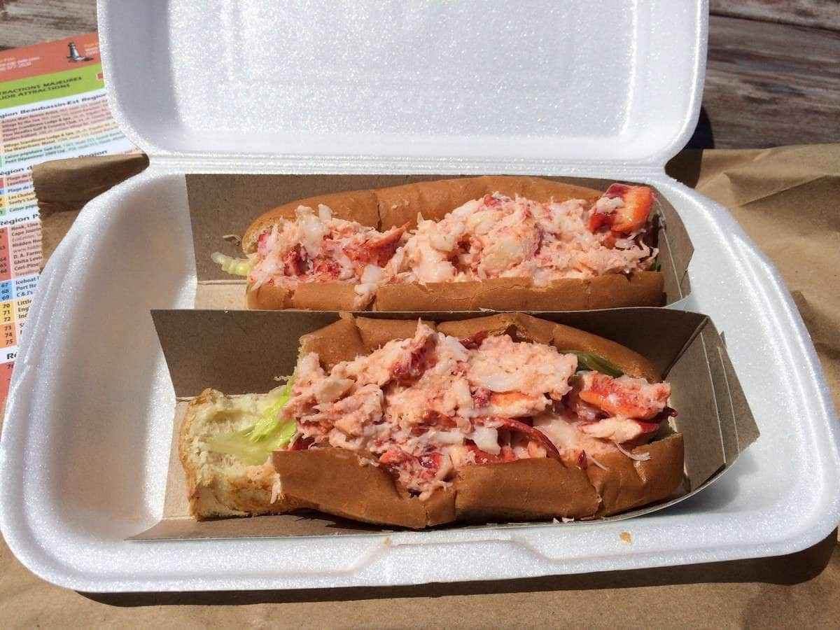 Papa ginos lobster roll