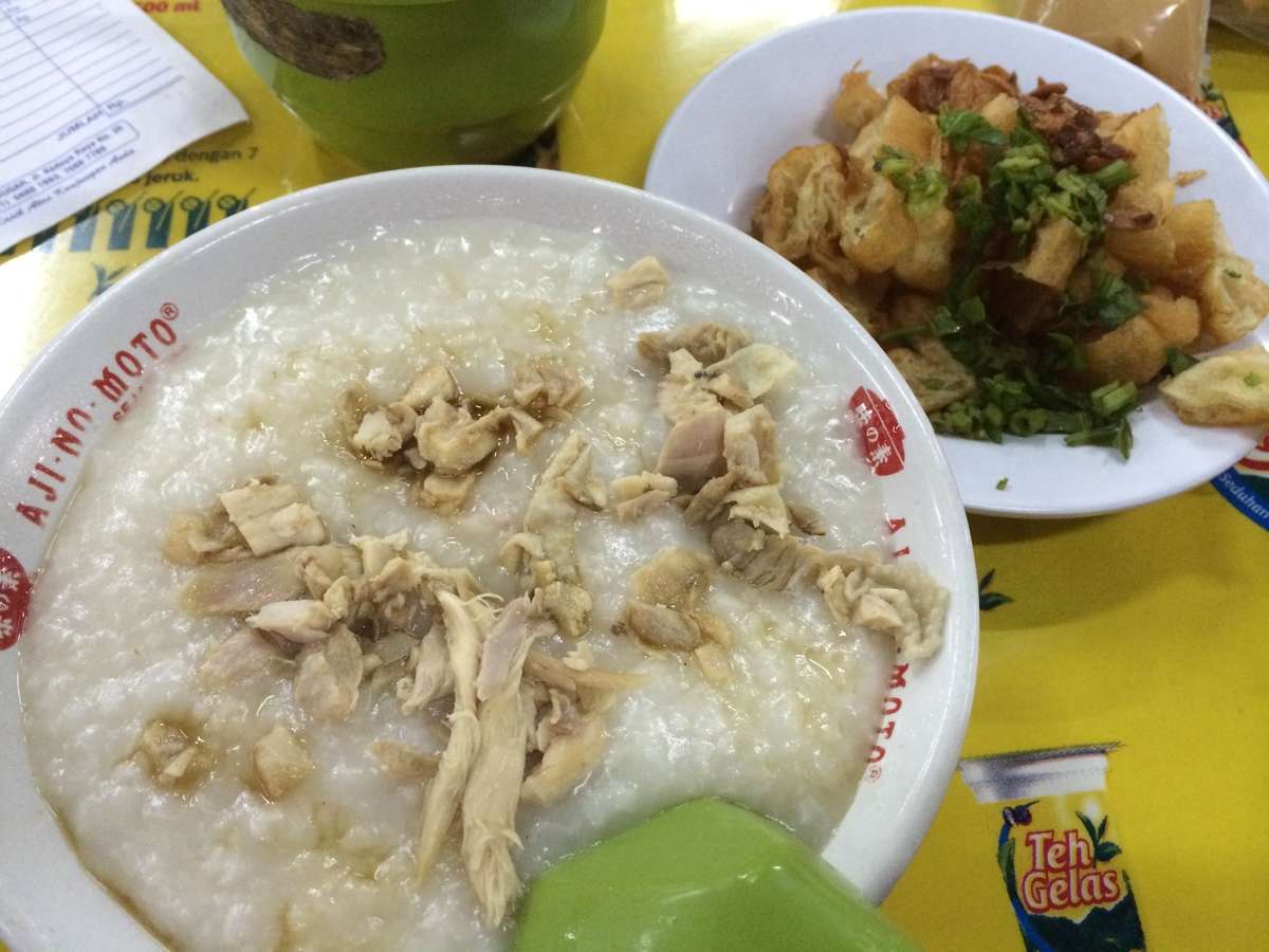 A Guan Bubur Ayam Tangki 18 Kedoya Jakarta