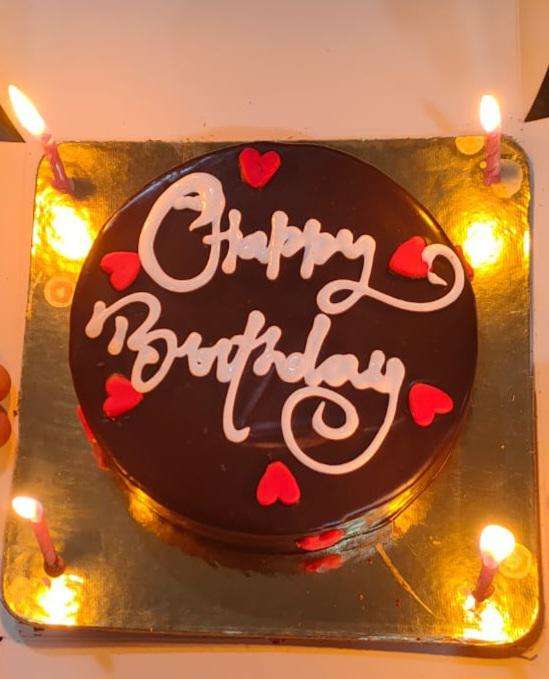 Shrikhand birthday cake! | nikhil trivedi | Flickr
