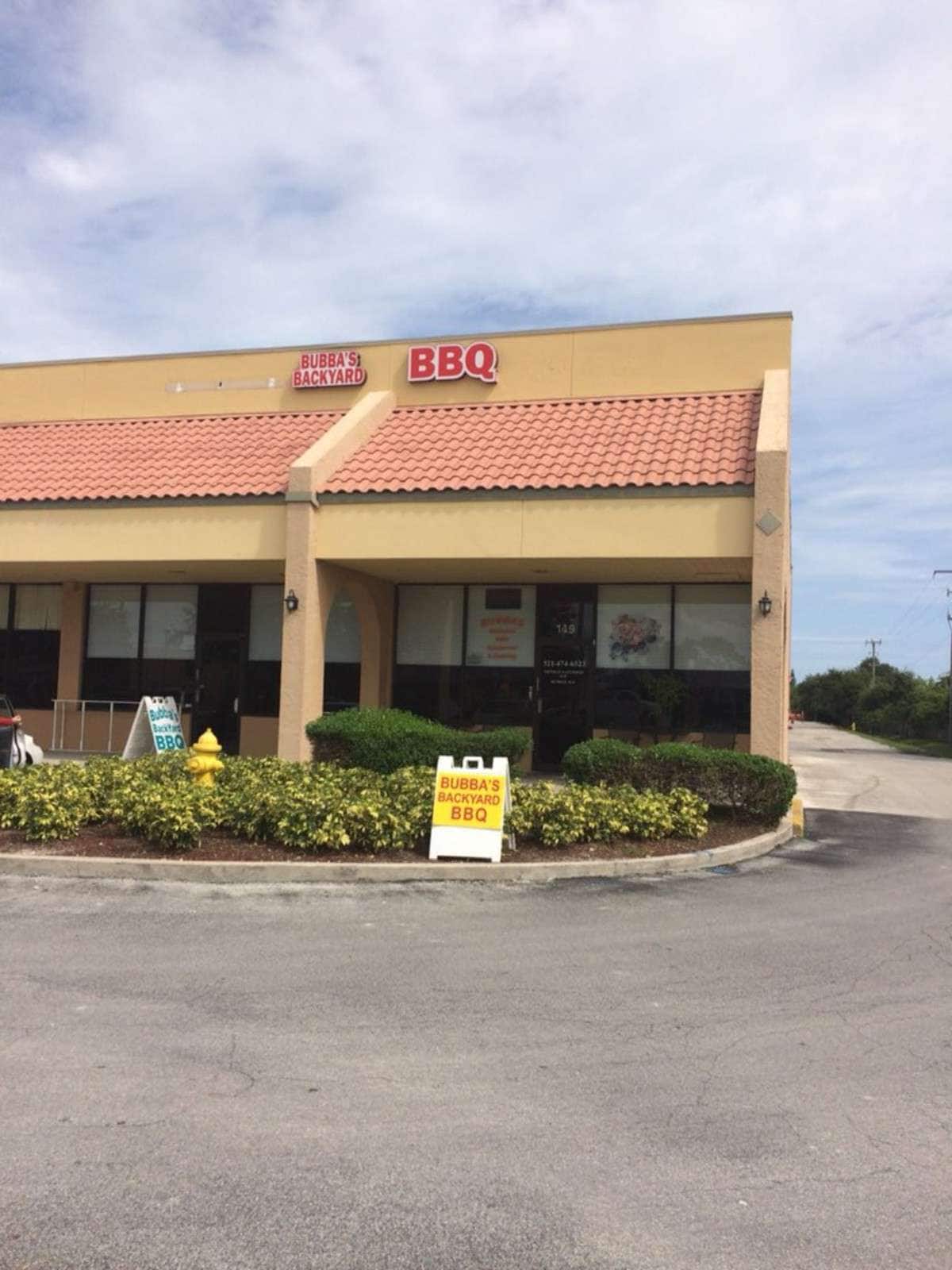 Bubbas Backyard Bbq Menu