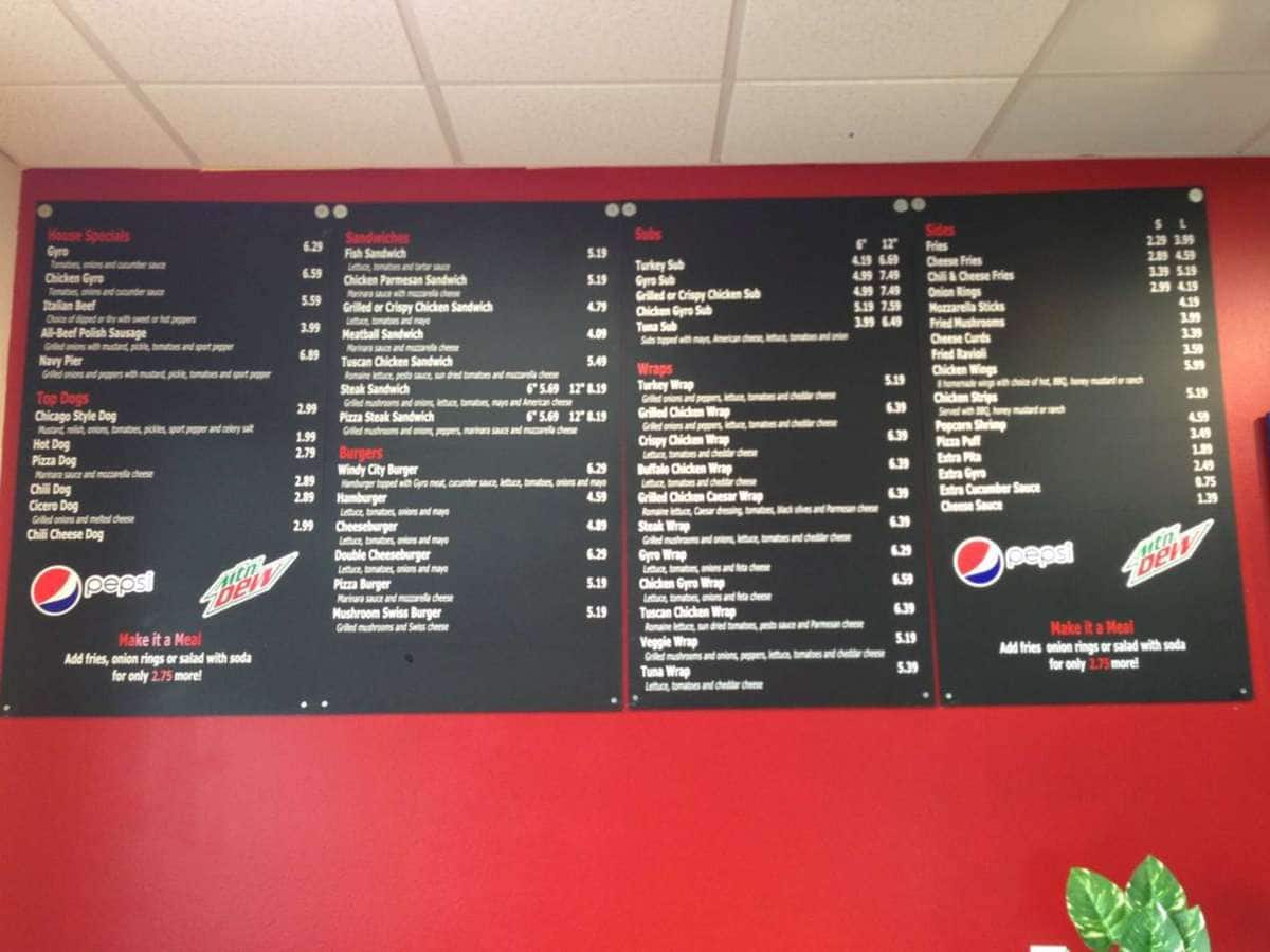 Taste of the Windy City Menu, Menu for Taste of the Windy City, Little