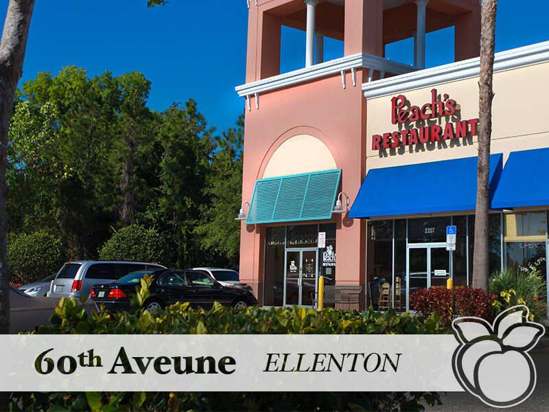 Menu of Peach's Restaurant, Ellenton, Tampa Bay