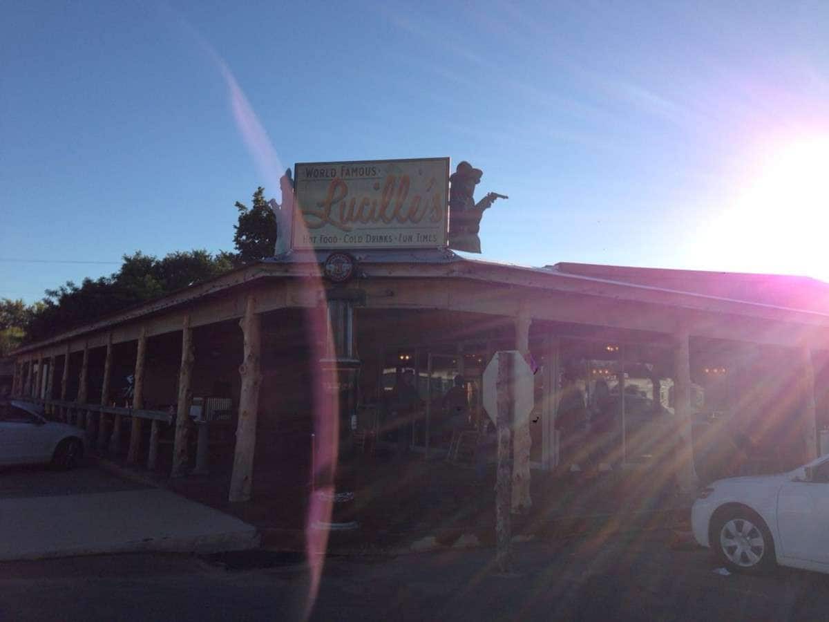 Menu of Lucille's, Mulhall, Oklahoma City