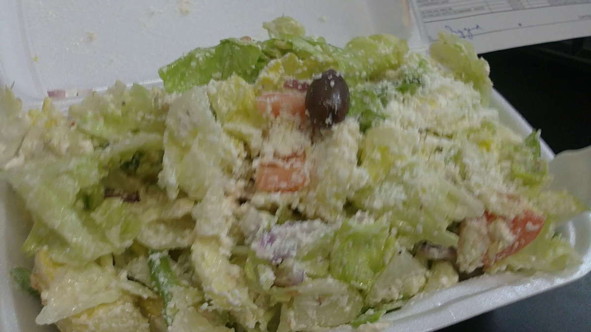 Menu of Burgers, North End, Winnipeg