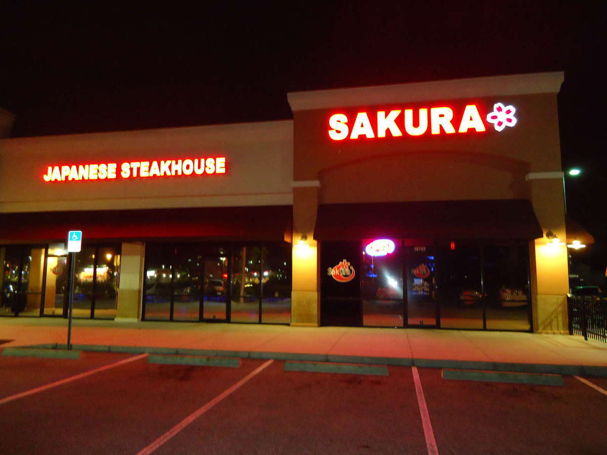 Menu of Sakura Japanese Steak House & Sushi, Riverview, Tampa Bay