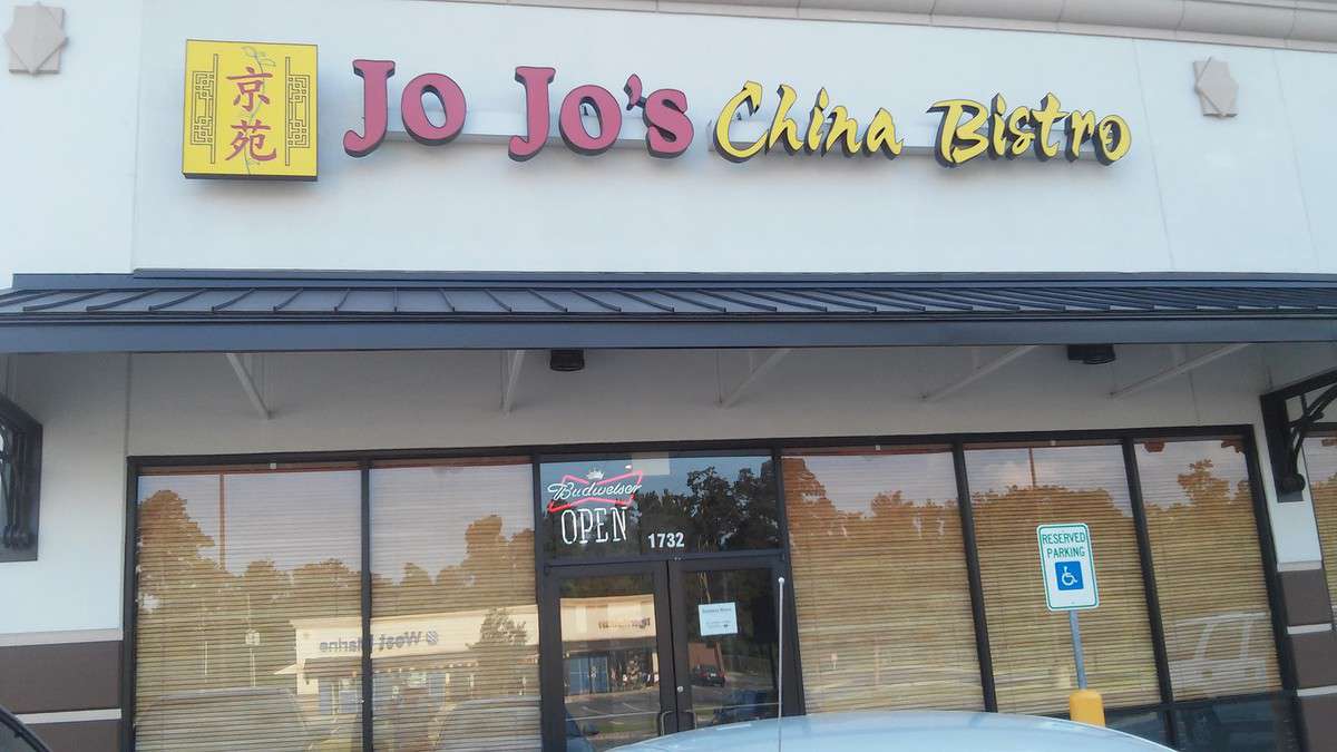 Menu of Jo Jo's China Bistro, Lake Charles, Lake Charles