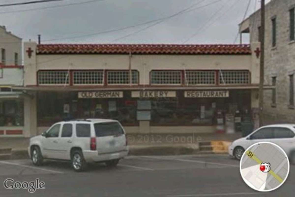 Menu of Old German Bakery & Restaurant, Fredericksburg, Fredericksburg