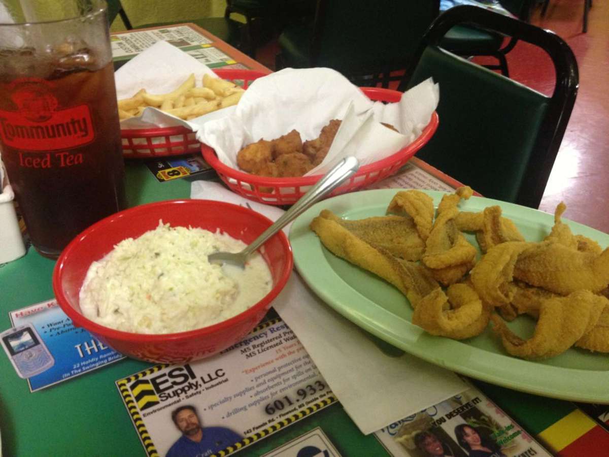 Menu of Jerry's Catfish House, Florence, Jackson