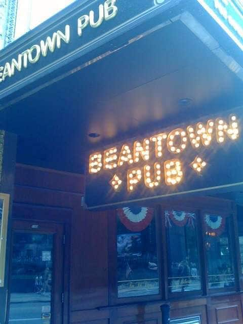 Menu Of Beantown Pub, Beacon Hill, Boston