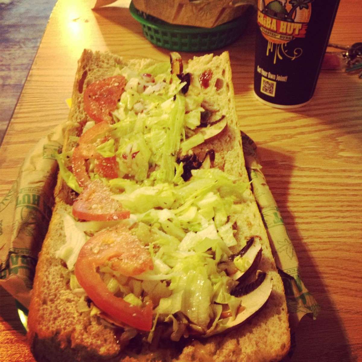 Menu of Cheba Hut Toasted Subs, University of Arizona Campus, Tucson