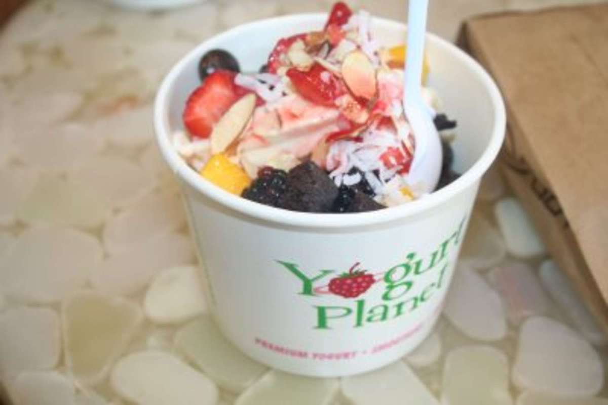 Yogurt Menu, Menu for Yogurt Bee Cave, Bee Cave