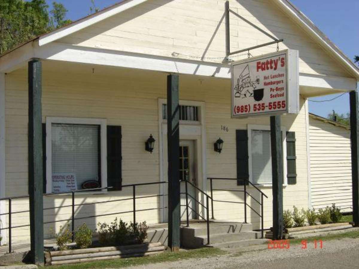 Fatty's Bar and Grill Menu, Menu for Fatty's Bar and Grill, Garyville, New Orleans