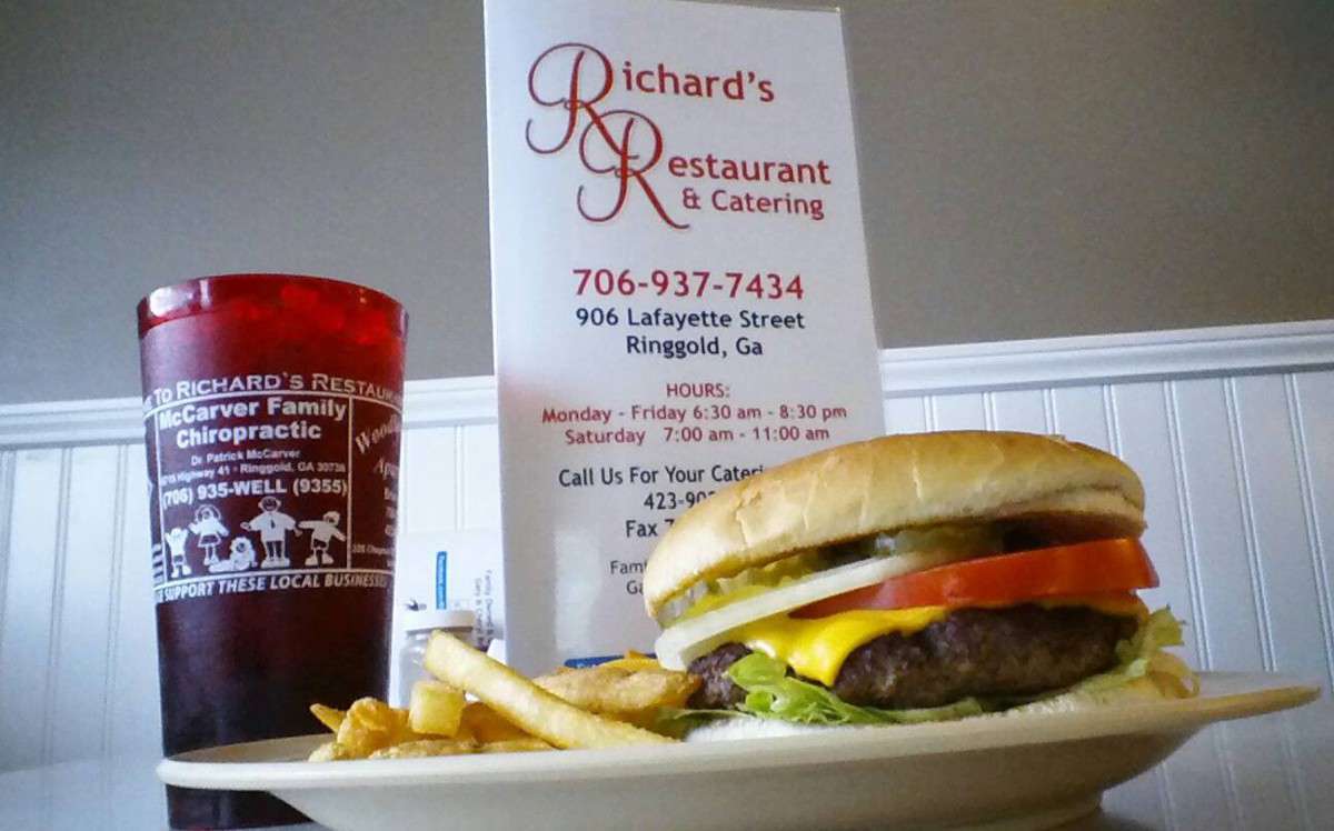 Richard's Restaurant Menu, Menu for Richard's Restaurant, Ringgold, Dalton