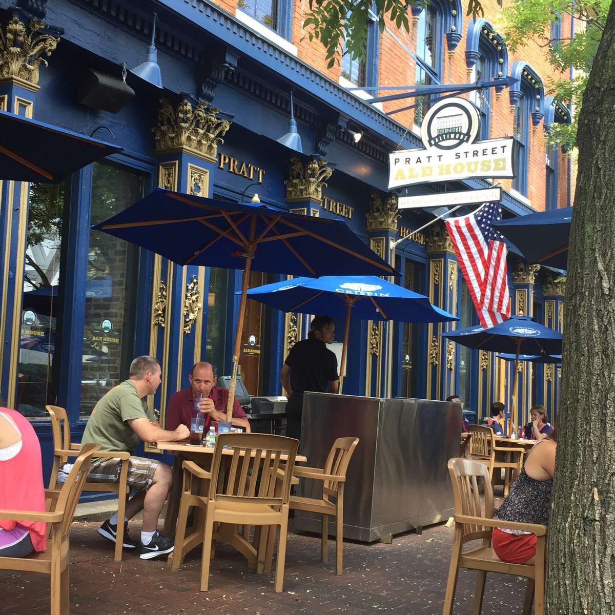 Menu of Pratt Street Ale House, Inner Harbor, Baltimore