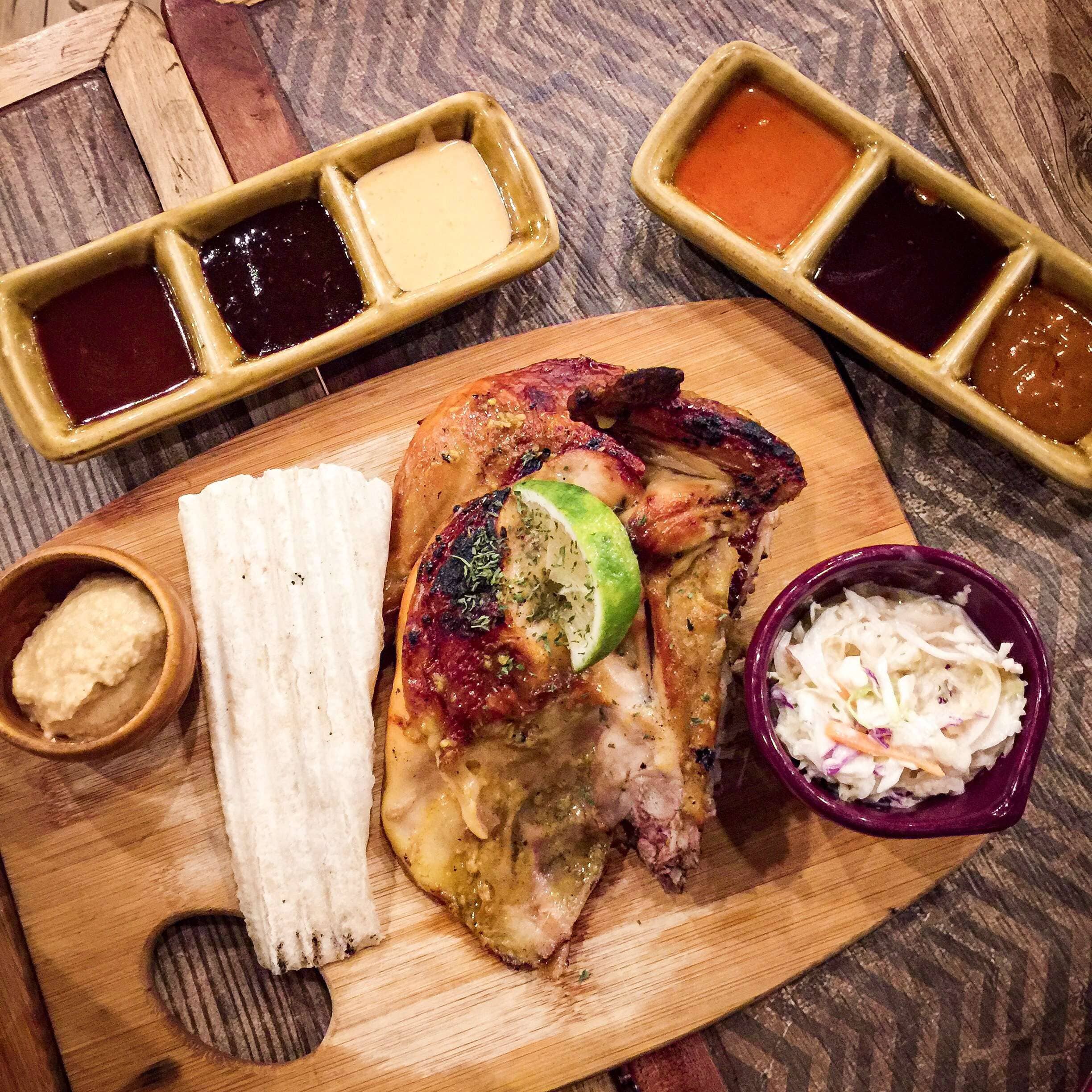 Group Meal Peri Peri Chicken Trinoma Chicken Internal Temp Smoker