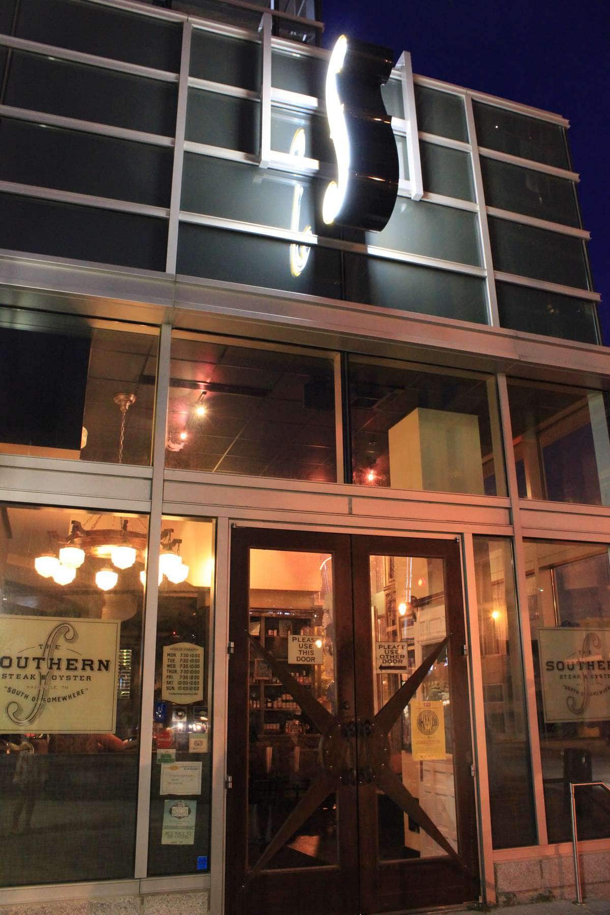 Menu of The Southern Steak & Oyster, Downtown, Nashville