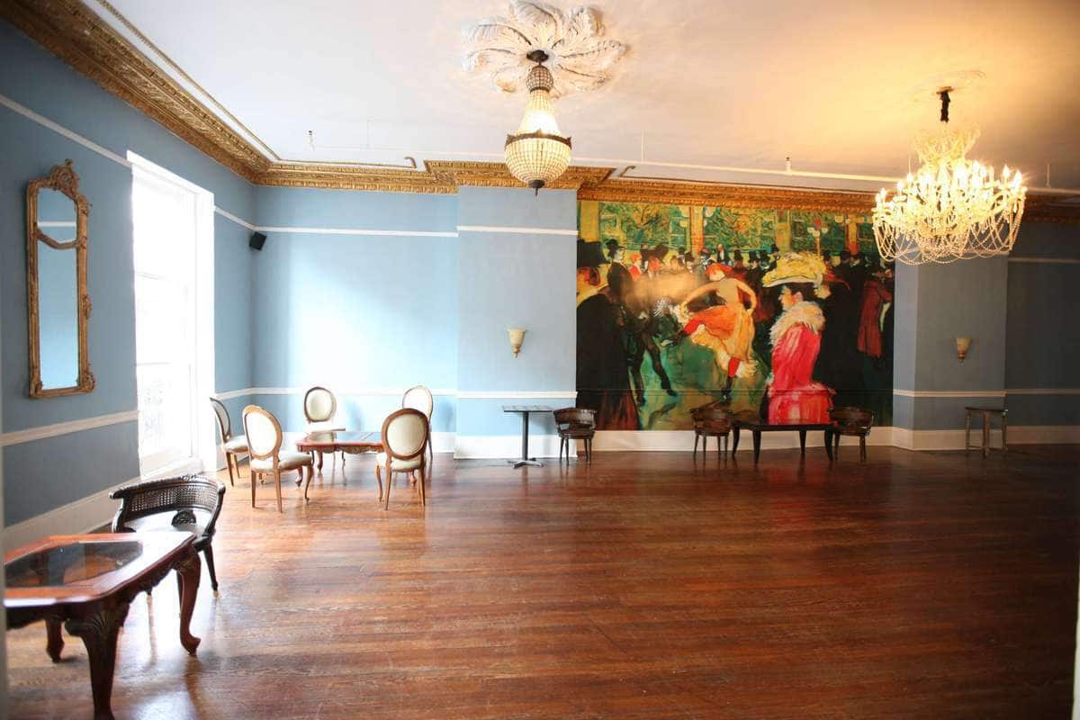 Menu of Cafe Soule and The Paris Room, French Quarter, New Orleans