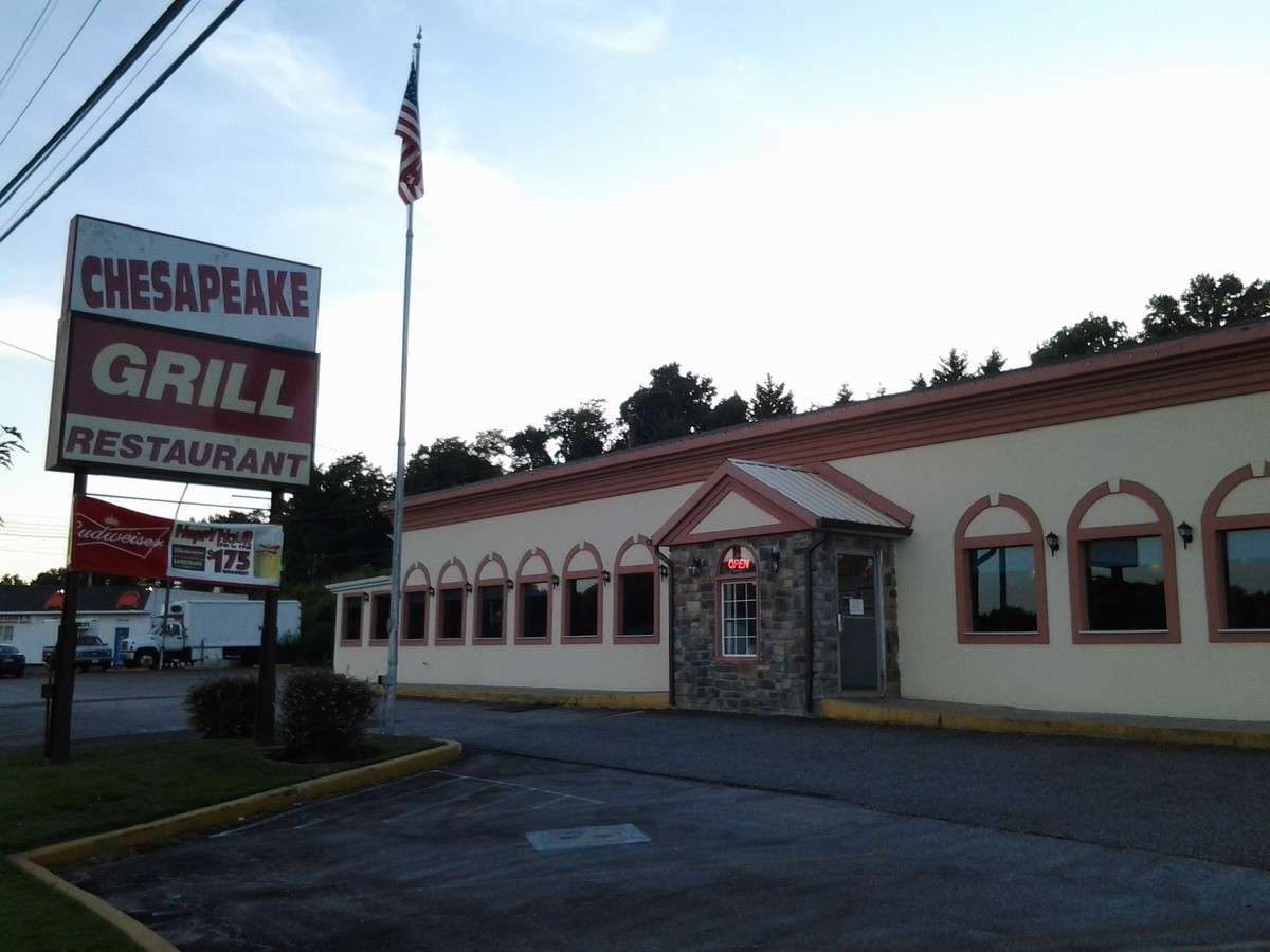 Menu of Chesapeake Grill, Havre de Grace, Harford County