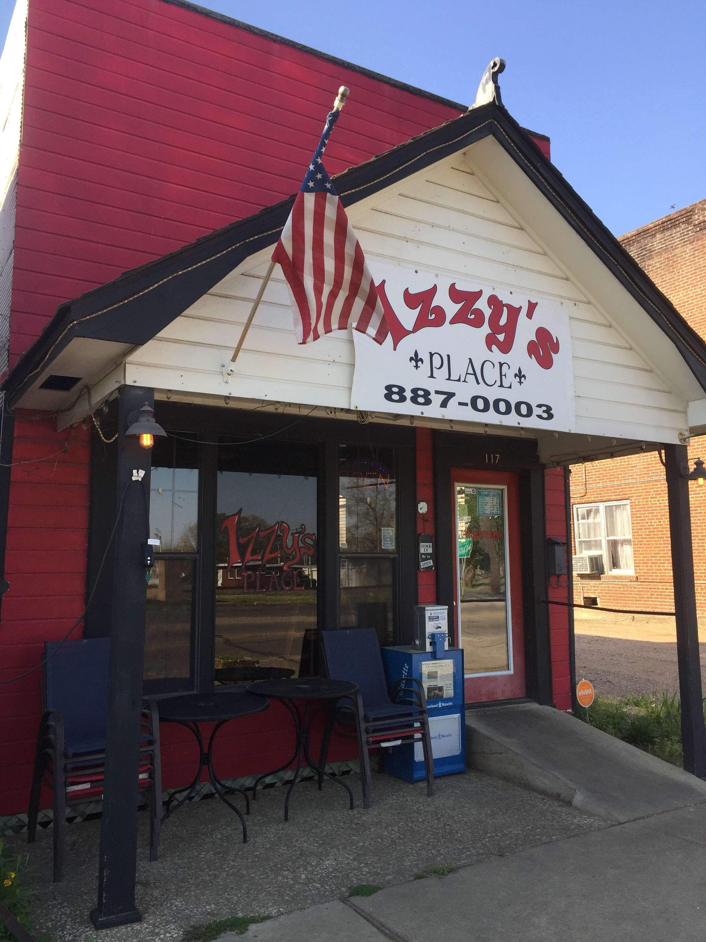 Menu of Izzy's Place, Prescott, Prescott