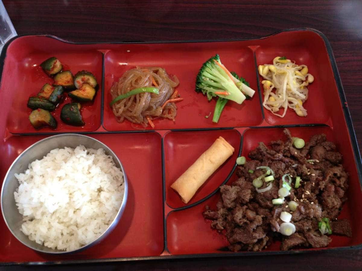 Menu of Korean Garden, Junction City, Junction City
