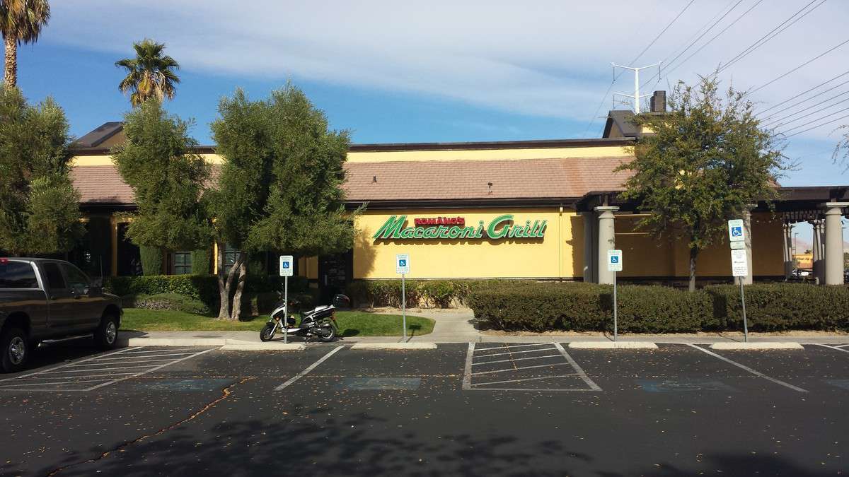 Menu of Romano's Macaroni Grill, Henderson, Las Vegas