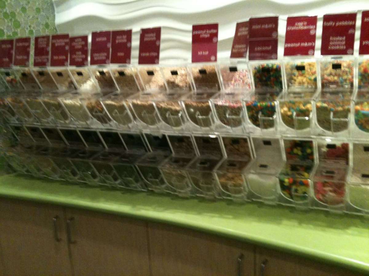 Menu of Menchie's Frozen Yogurt, Taku, Anchorage