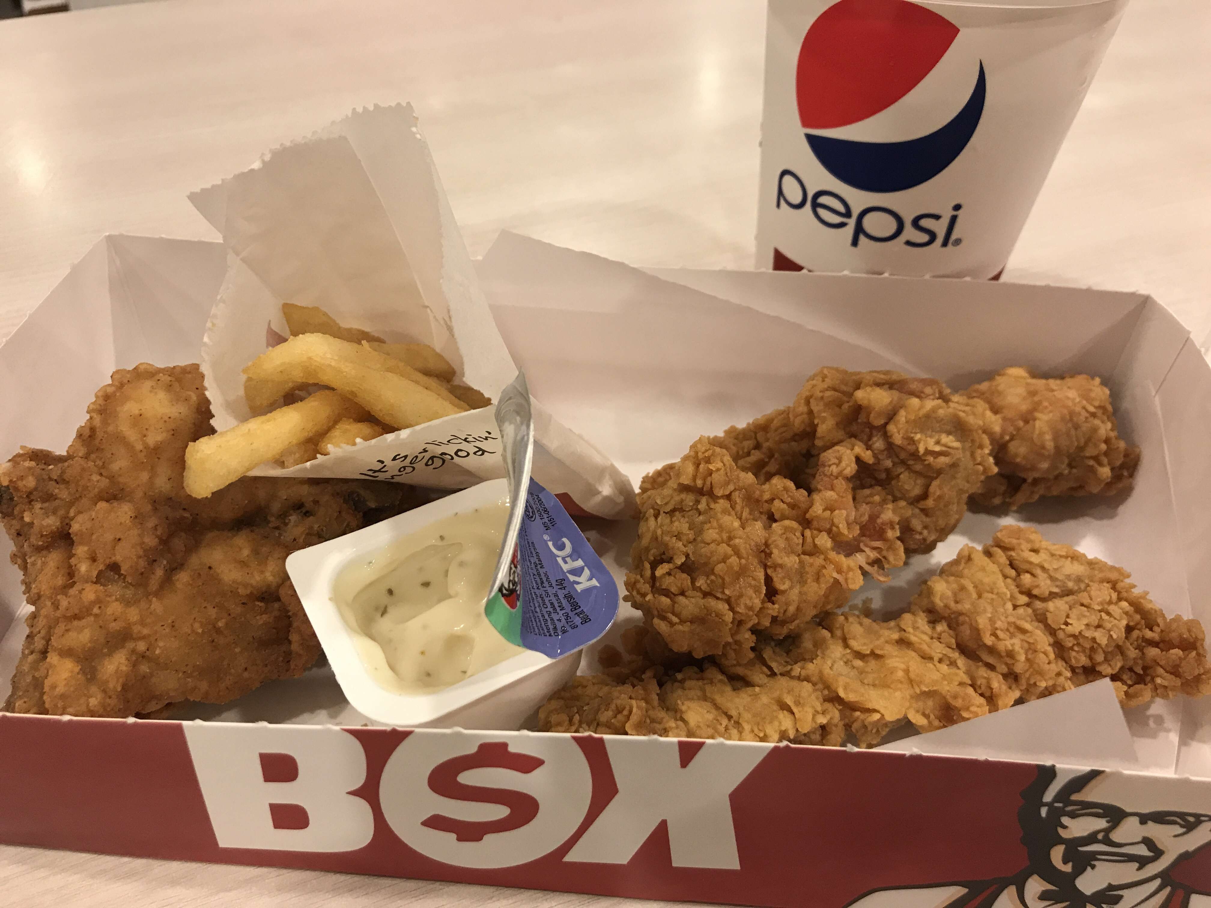 KFC Menu, Menu for KFC, Imbi, Kuala Lumpur