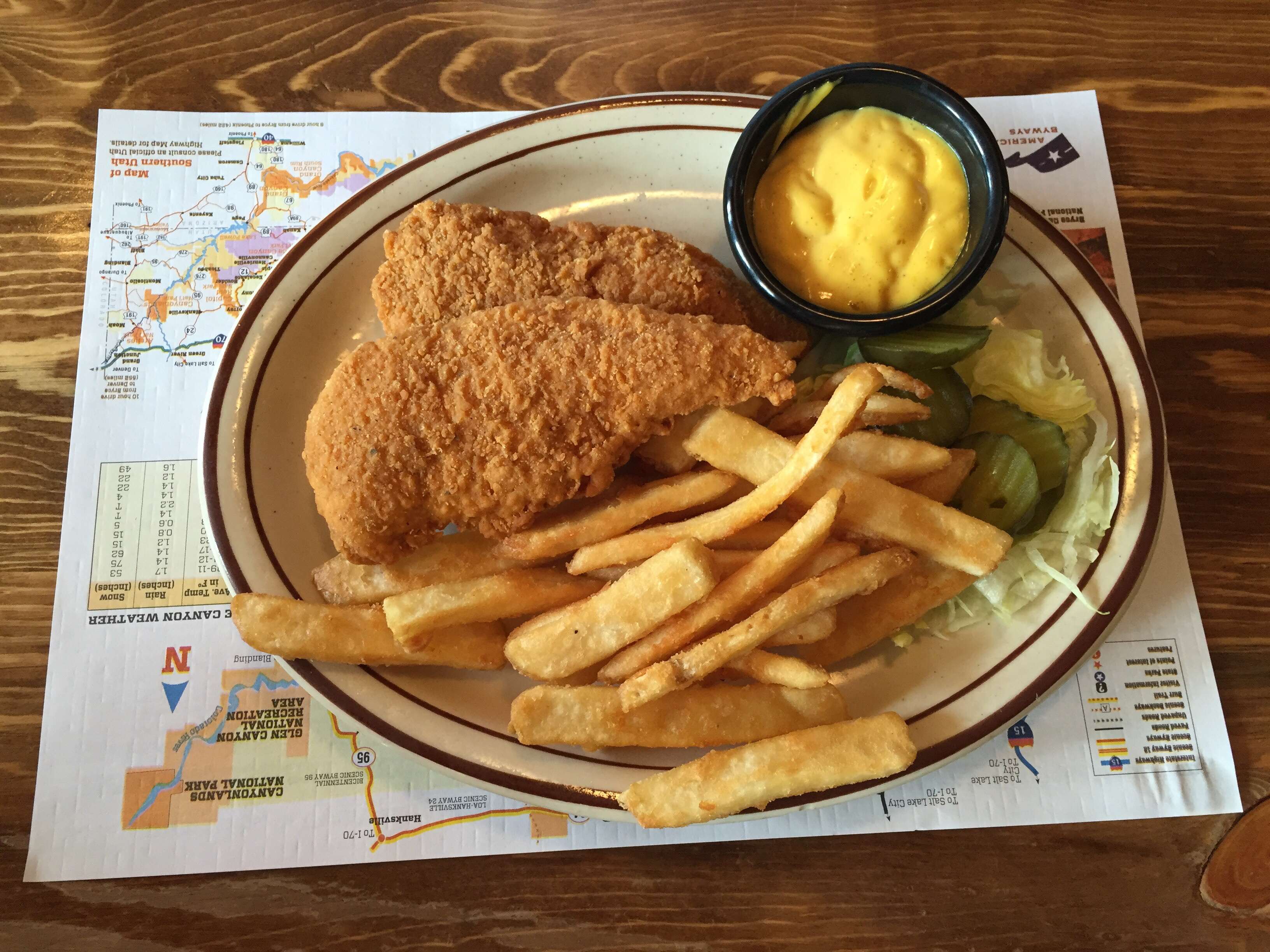 Bryce Canyon Pines Menu, Menu for Bryce Canyon Pines, Bryce, Bryce