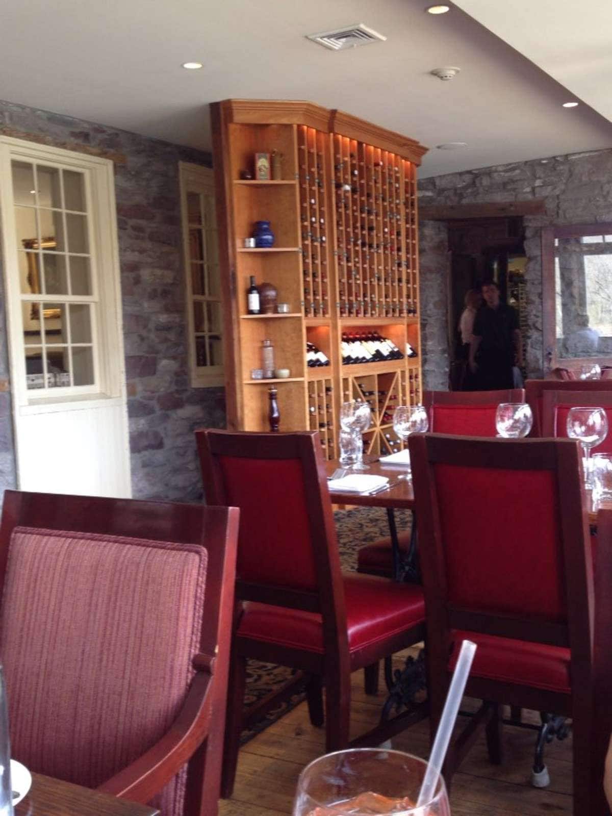 Menu of Black Bass Hotel Restaurant, Lumberville, Bucks County