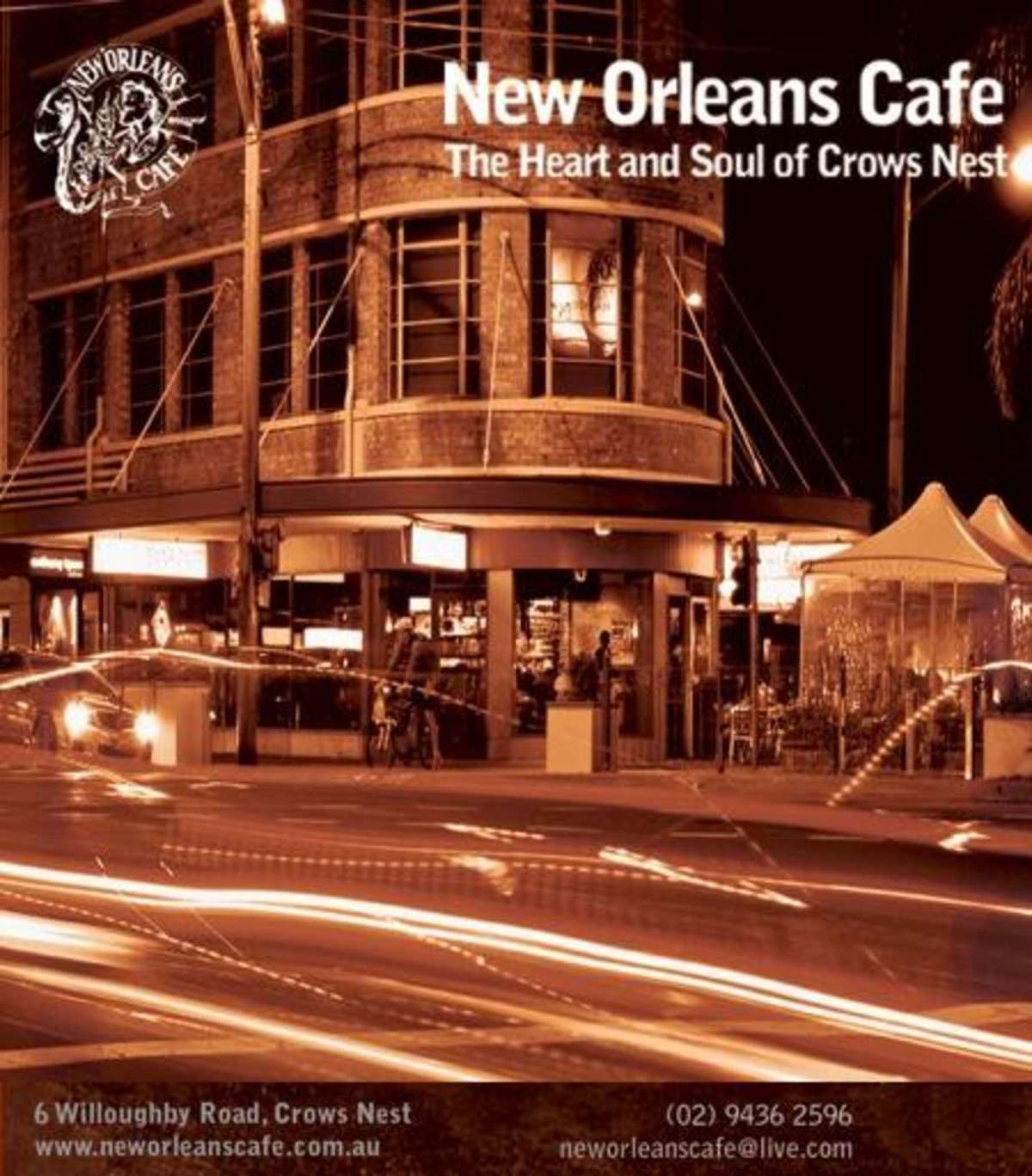 New Orleans Cafe, Crows Nest, Sydney Zomato
