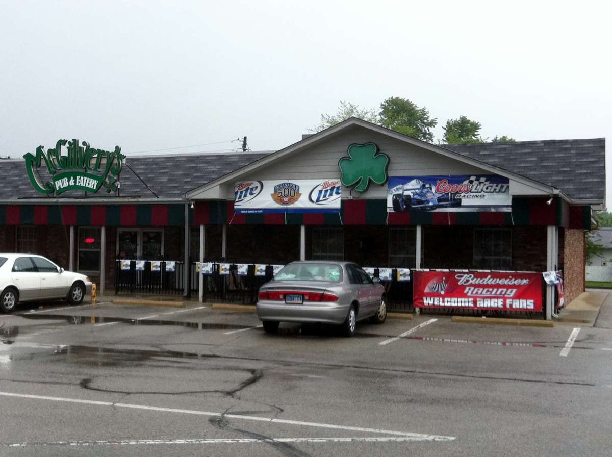 Menu of McGilvery's Pub & Eatery, West, Indianapolis