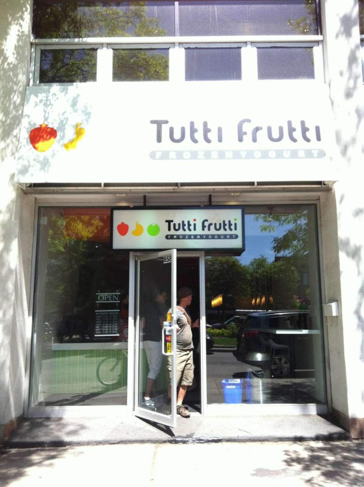 Tutti Frutti Frozen Yogurt, 17th Ave, Calgary Zomato