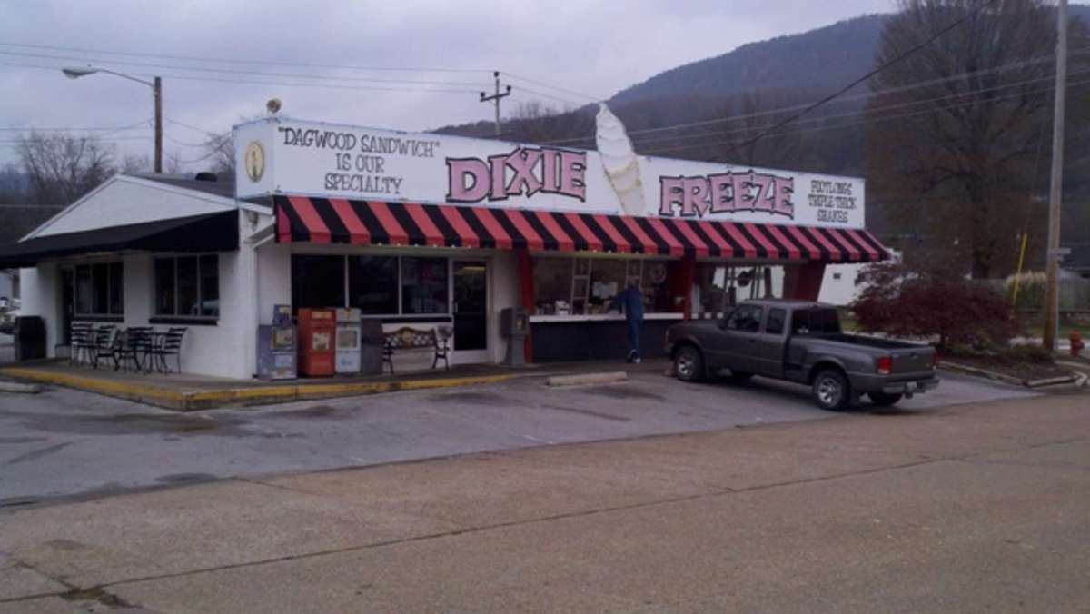 Menu of Dixie Freeze, South Pittsburg, Chattanooga