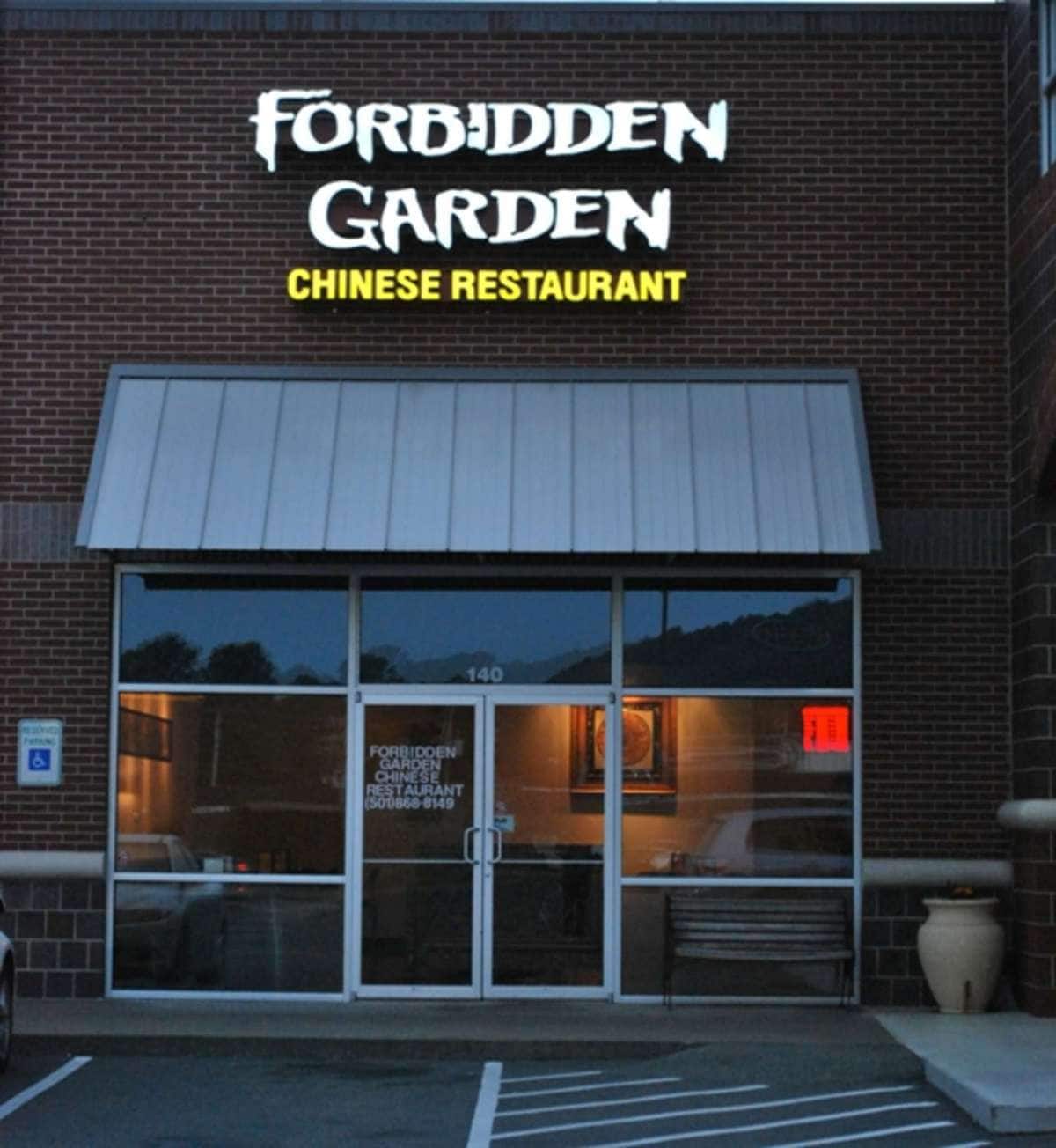 Forbidden Garden Chinese Restaurant Menu