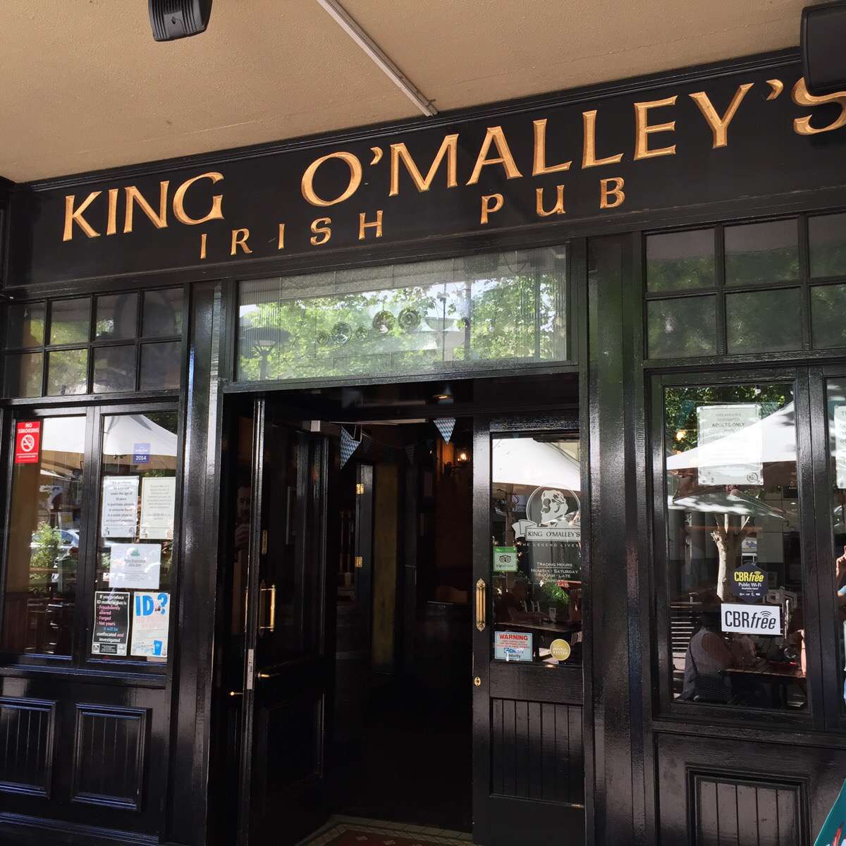 King O'Malley's Irish Pub, Canberra, ACT Zomato