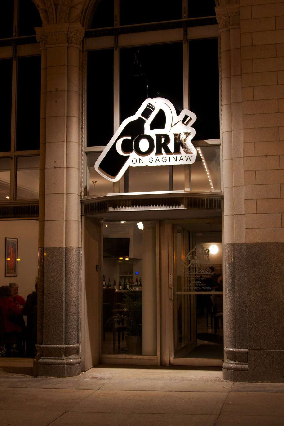 Menu of Cork on Saginaw, Flint, Flint