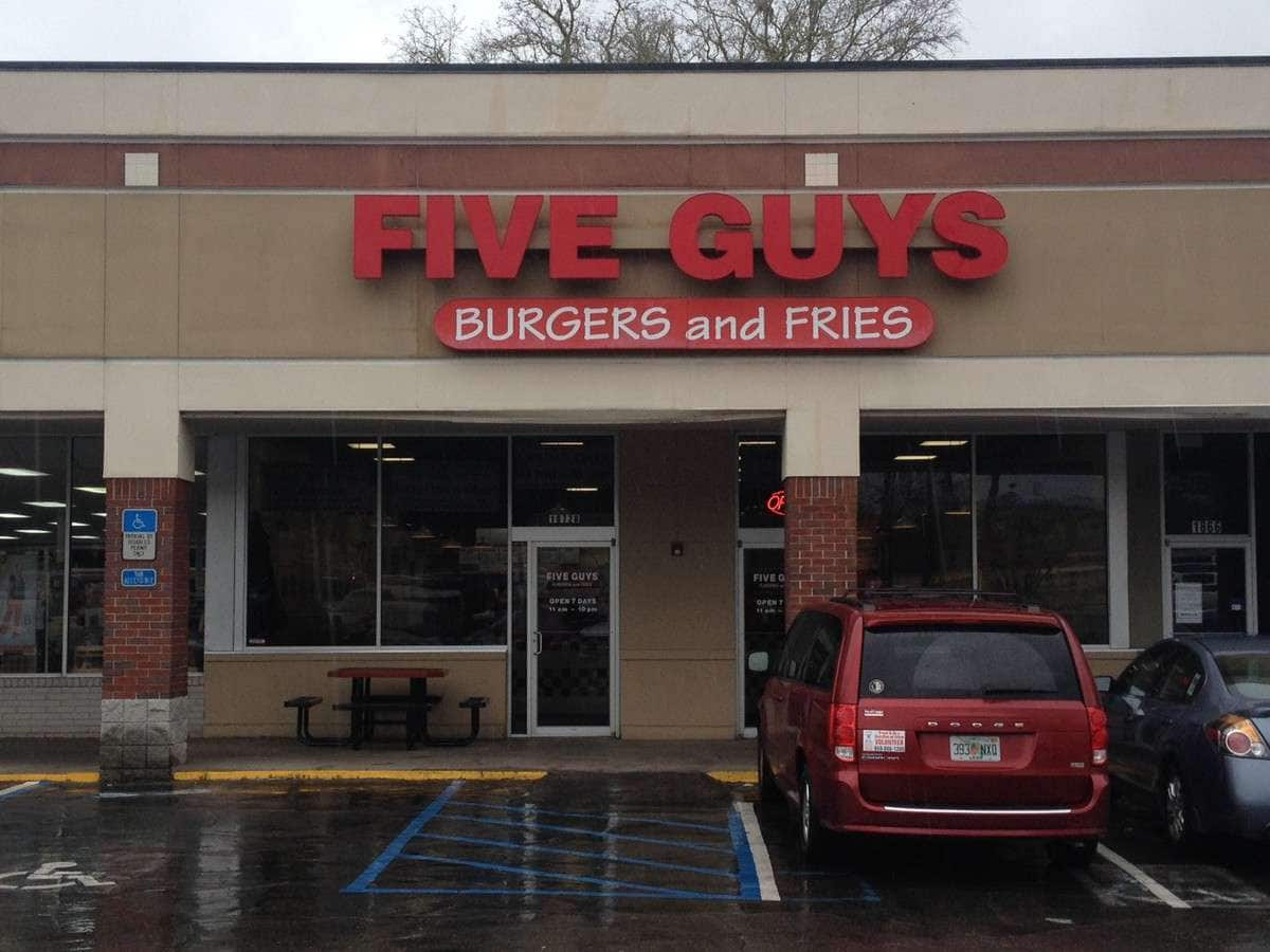 Five Guys Burgers and Fries, Tallahassee, Tallahassee | Zomato