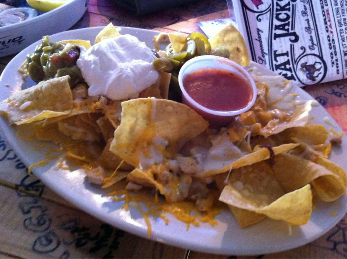Menu of Fat Jack's Oyster Sports Bar and Grill, Hot Springs Downtown Historic District, Hot Springs