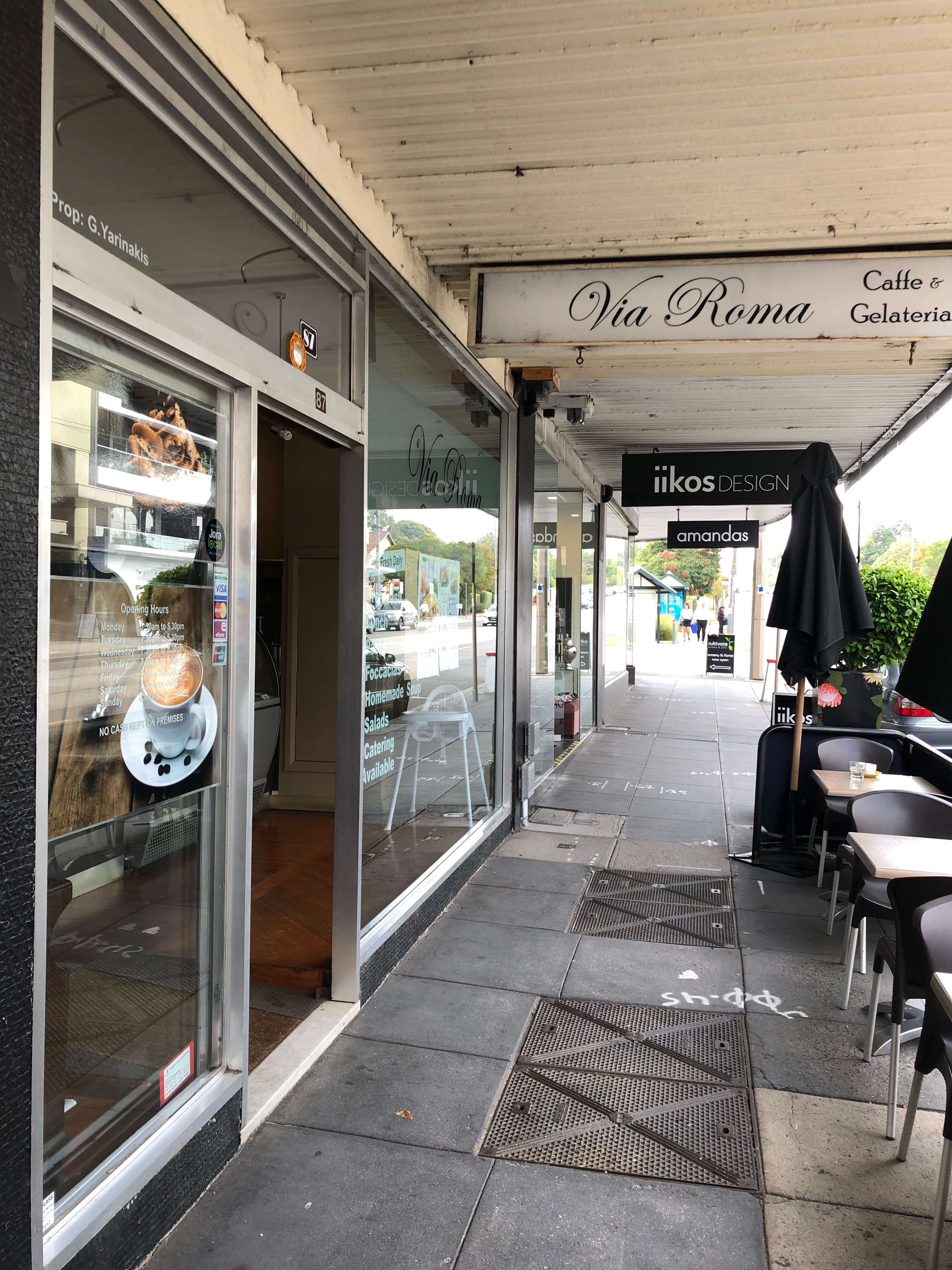 Via Roma Caffe Gelateria Balwyn North Melbourne - 