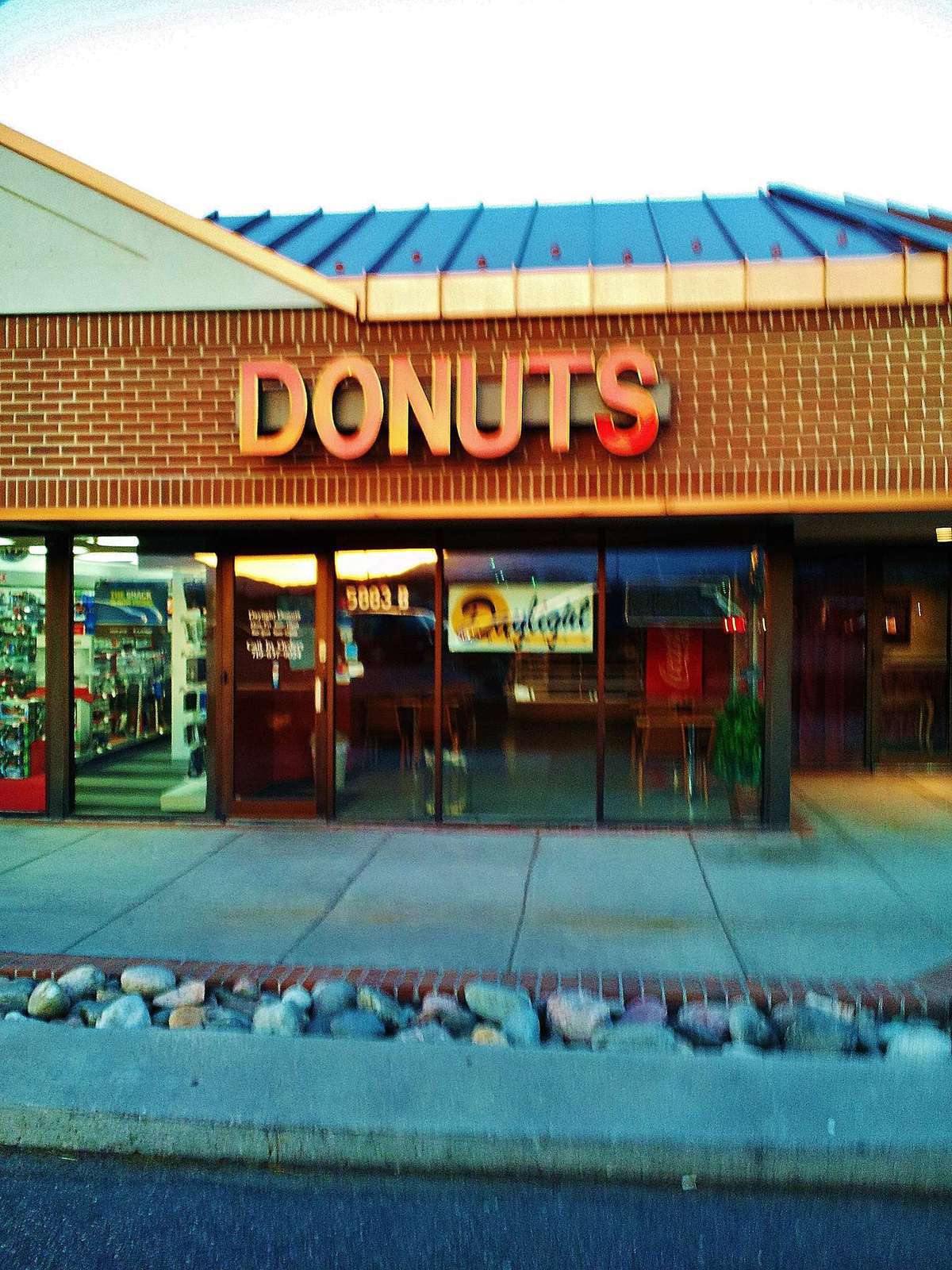 Menu of Daylight Donuts, Colorado Springs, Colorado Springs