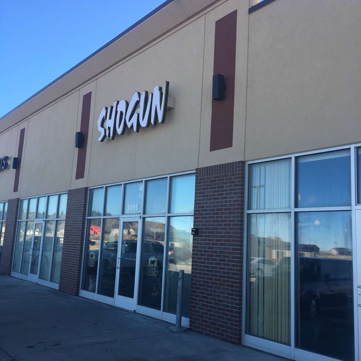 Menu of Shogun, Casper, Casper