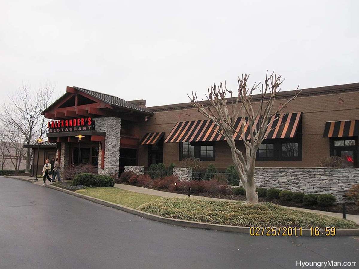 J. Alexanders Menu, Menu for J. Alexanders, Franklin, Nashville